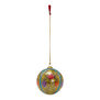 Papier-m&acirc;ch&eacute; blue Chinar bauble